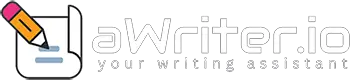 aWriter.io Logo